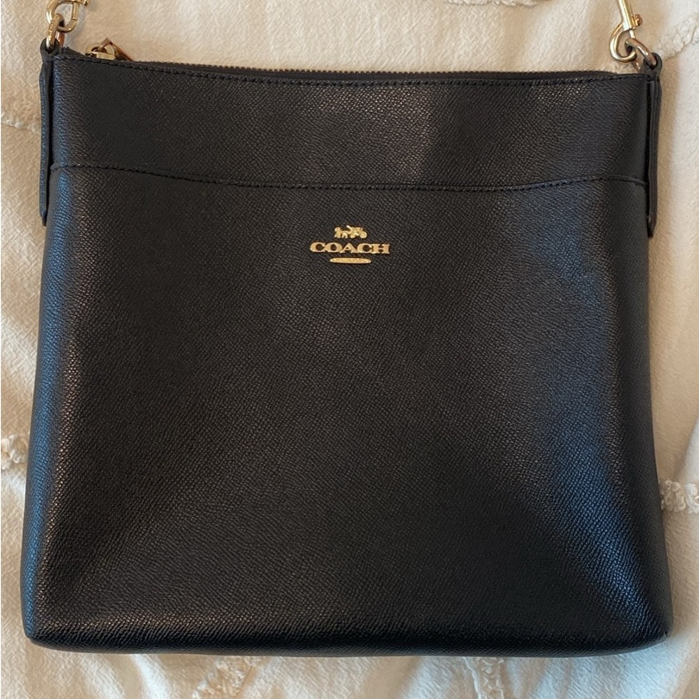 Coach Black Square Crossbody Bag. Great condition!
